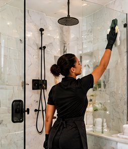 Showers and tile